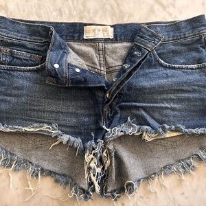 We the Free Daisy Duke Shorts, Button Down Fly; Size 27